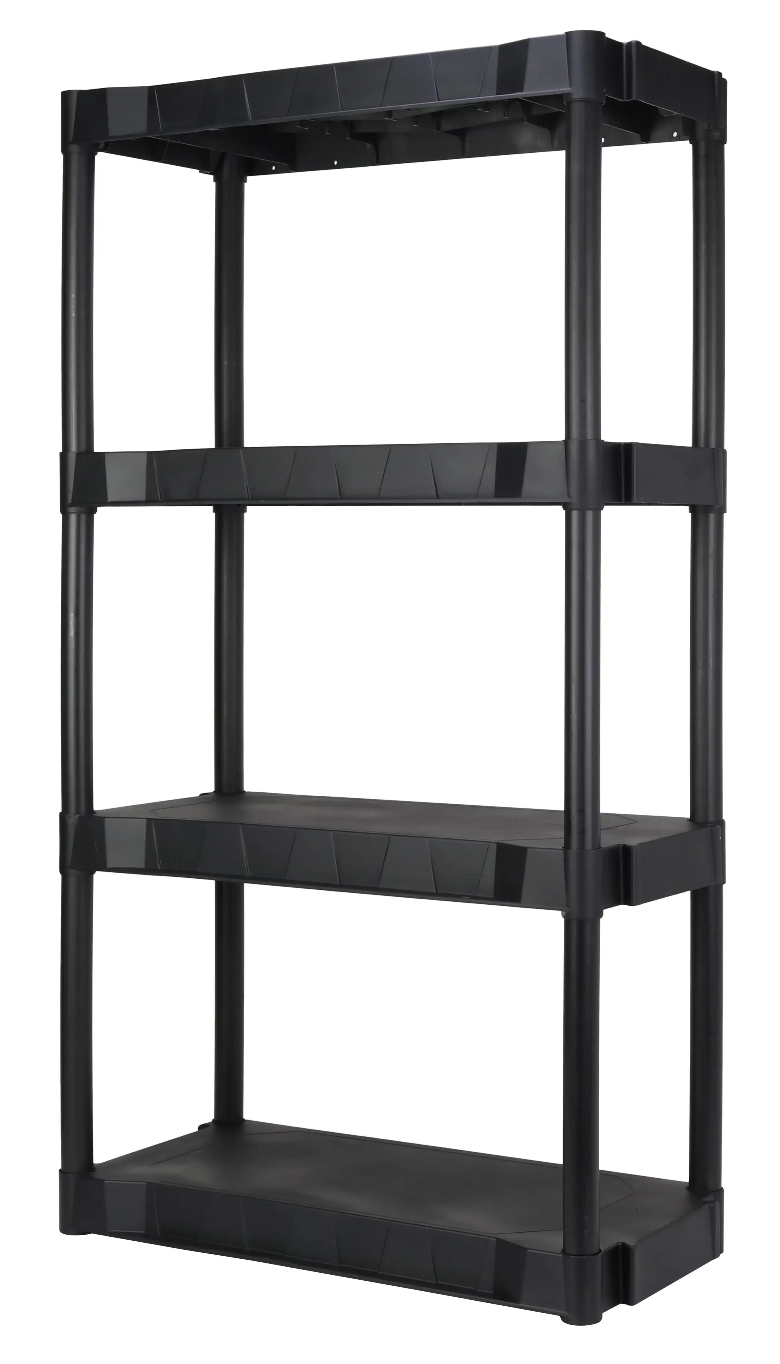 HOME.Black Plastic 4-Tier 56.2" H x 30"" W x 13.8" D, 280lb Total Capacity,Fast delivery
HOME.Black Plastic 4-Tier 56.2" H x 30"" W x 13.8" D, 280lb Total Capacity,Fast delivery