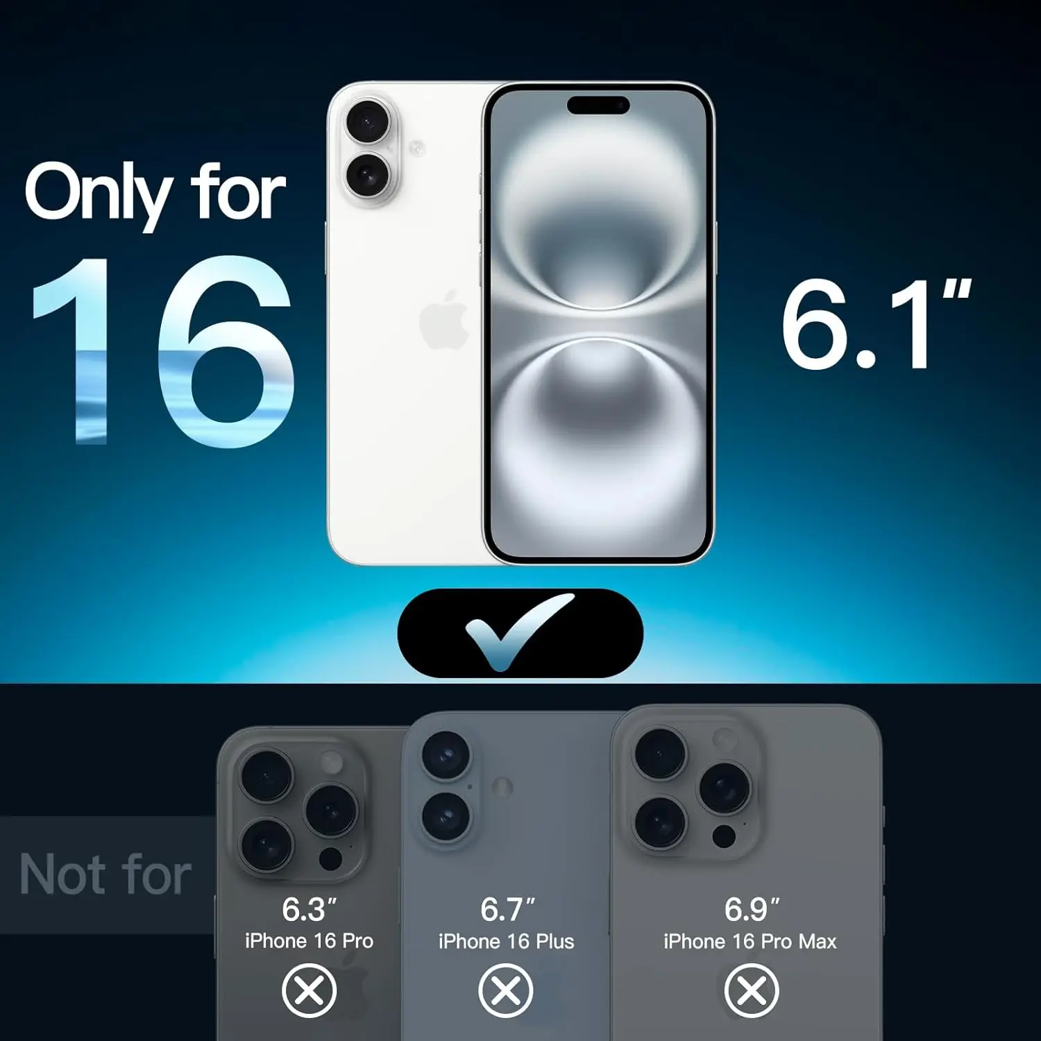 2026 Version For iPhone 16 Tempered Glass
2026 Version For iPhone 16 Tempered Glass