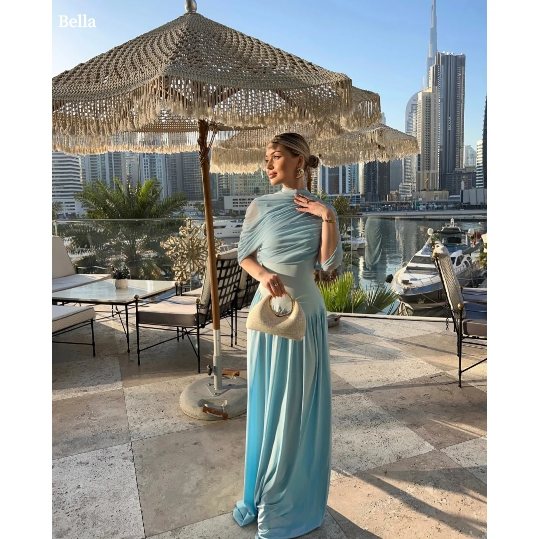 Bella Customized Robes De Soirée Elegant Party Dresses Soft Prom Dress Solid Color Long Sleeve Maxi Gown For Women Evening Event
Bella Customized Robes De Soirée Elegant Party Dresses Soft Prom Dress Solid Color Long Sleeve Maxi Gown For Women Evening Event