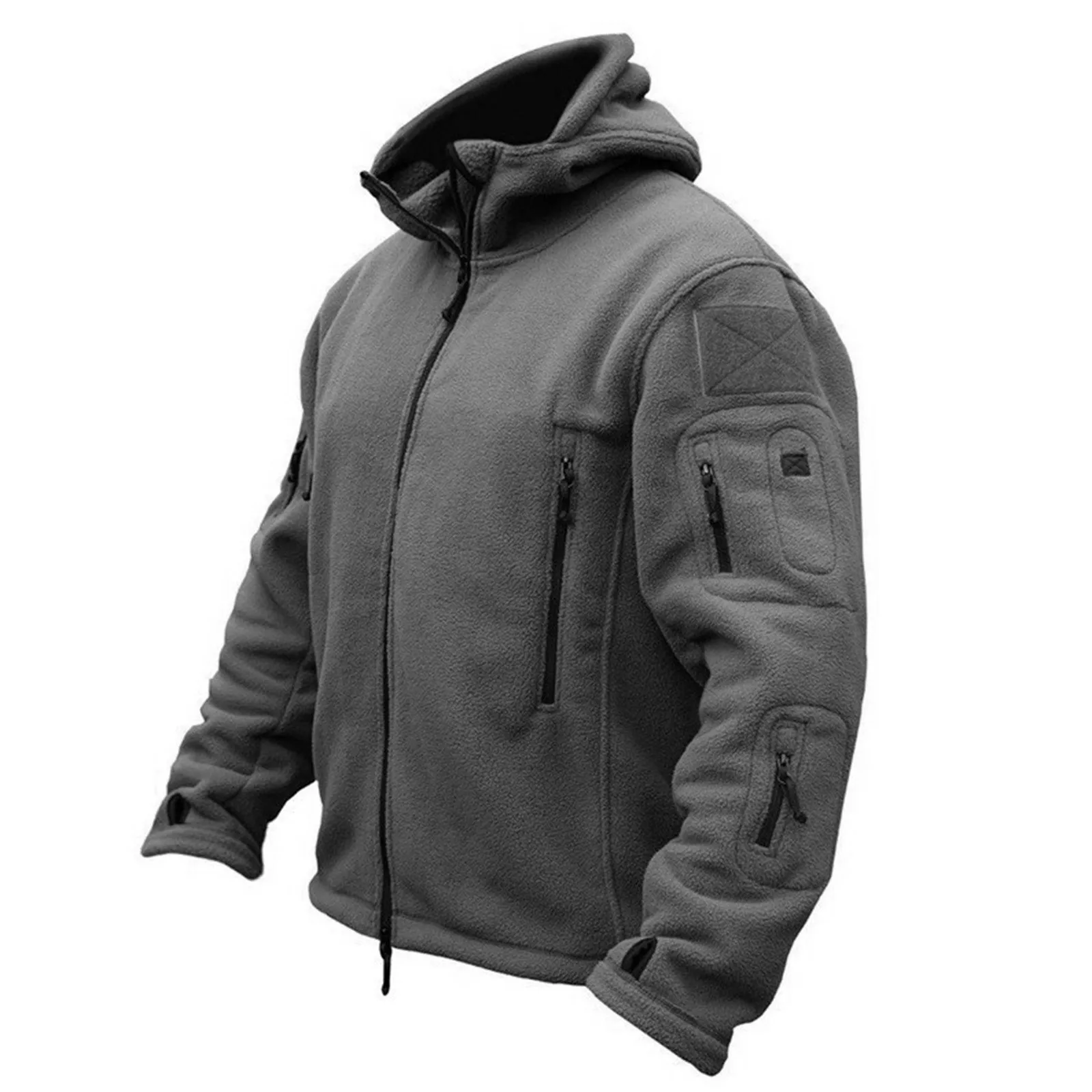 Outdoor Warm Thicken Double-Side Fleece Men'S Sweatshirt Zipper Neck Pullover Winter Men Clothing Men'S Windbreaker Jackets Male
Outdoor Warm Thicken Double-Side Fleece Men'S Sweatshirt Zipper Neck Pullover Winter Men Clothing Men'S Windbreaker Jackets Male