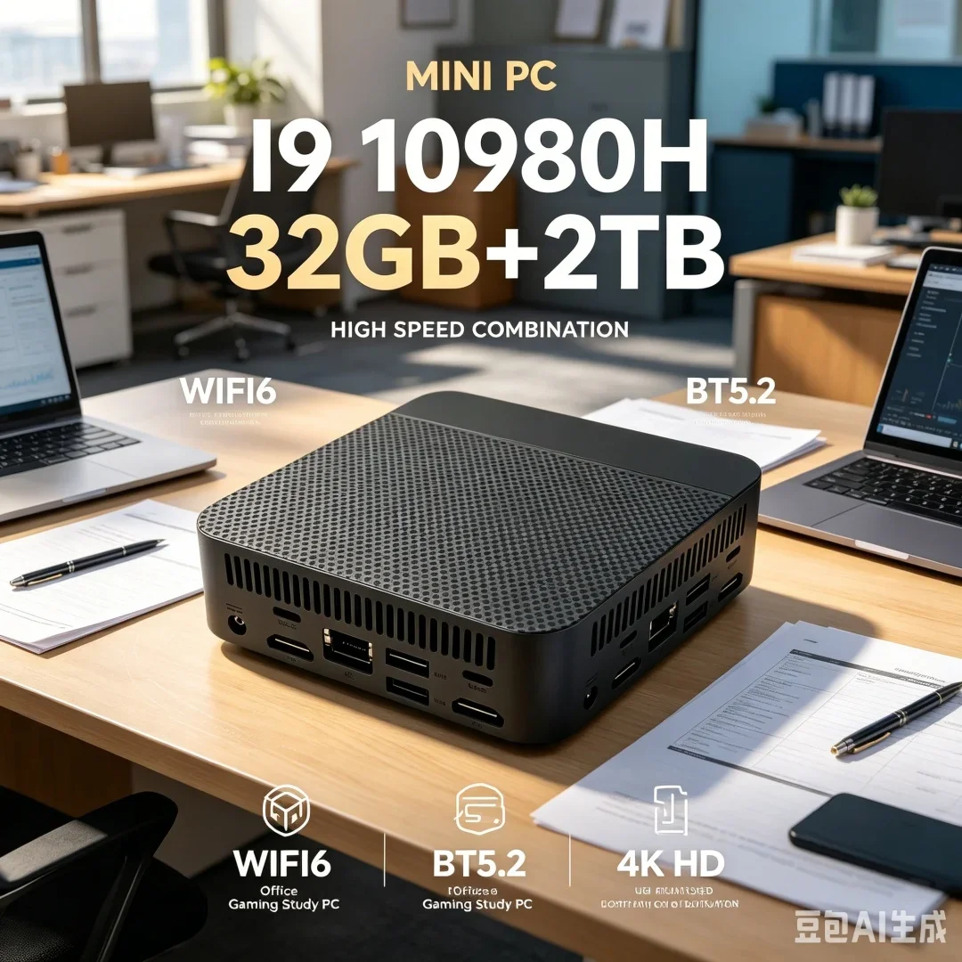 2026 MINI PC Intel Core I9 10980HK DDR4 16GB 32GB SSD 1TB 2TB Computer Gaming BT5.2 Portable Desktop PC Gamer
2026 MINI PC Intel Core I9 10980HK DDR4 16GB 32GB SSD 1TB 2TB Computer Gaming BT5.2 Portable Desktop PC Gamer