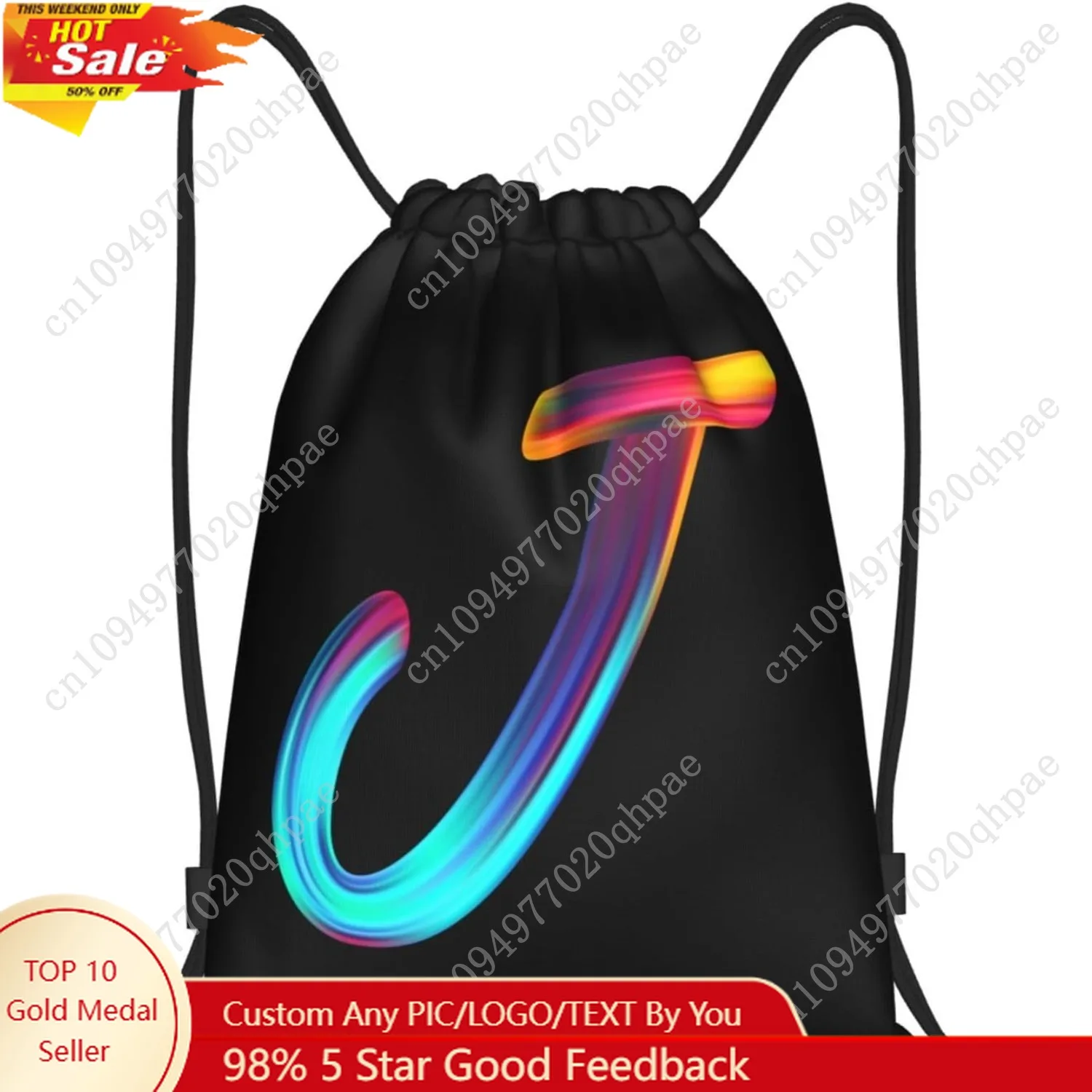 Drawstring Bags Initial Drawstring Backpack Sackpack Black Draw String Cinch Bags for Sports, Gym, Travel, Swimming, Beach, Camp
Drawstring Bags Initial Drawstring Backpack Sackpack Black Draw String Cinch Bags for Sports, Gym, Travel, Swimming, Beach, Camp