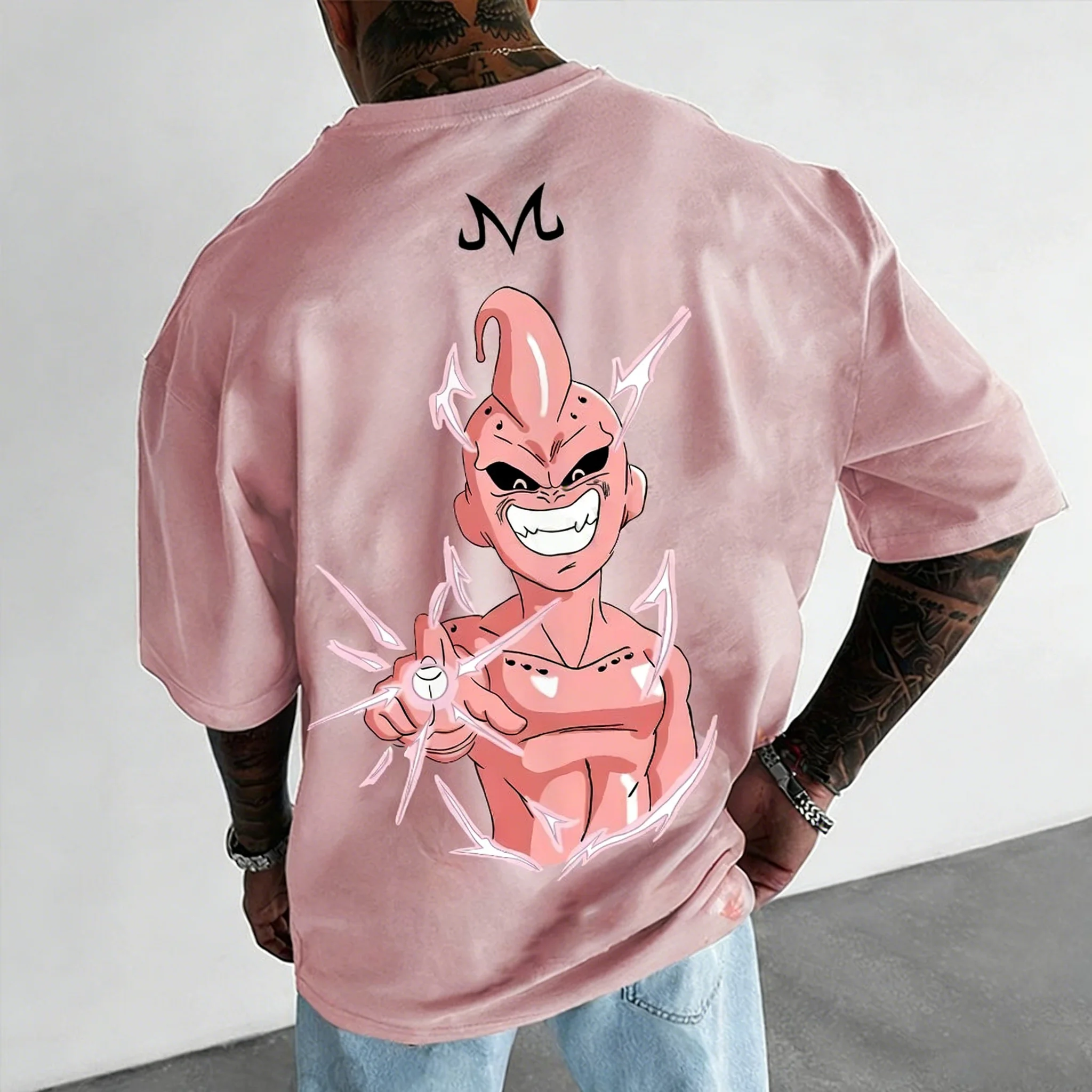 Dragon Ball Anime Peripheral Printed Round Neck Short Sleeved Bandai Spring/Summer American Men's Loose Fitness Cotton T-shirt
Dragon Ball Anime Peripheral Printed Round Neck Short Sleeved Bandai Spring/Summer American Men's Loose Fitness Cotton T-shirt