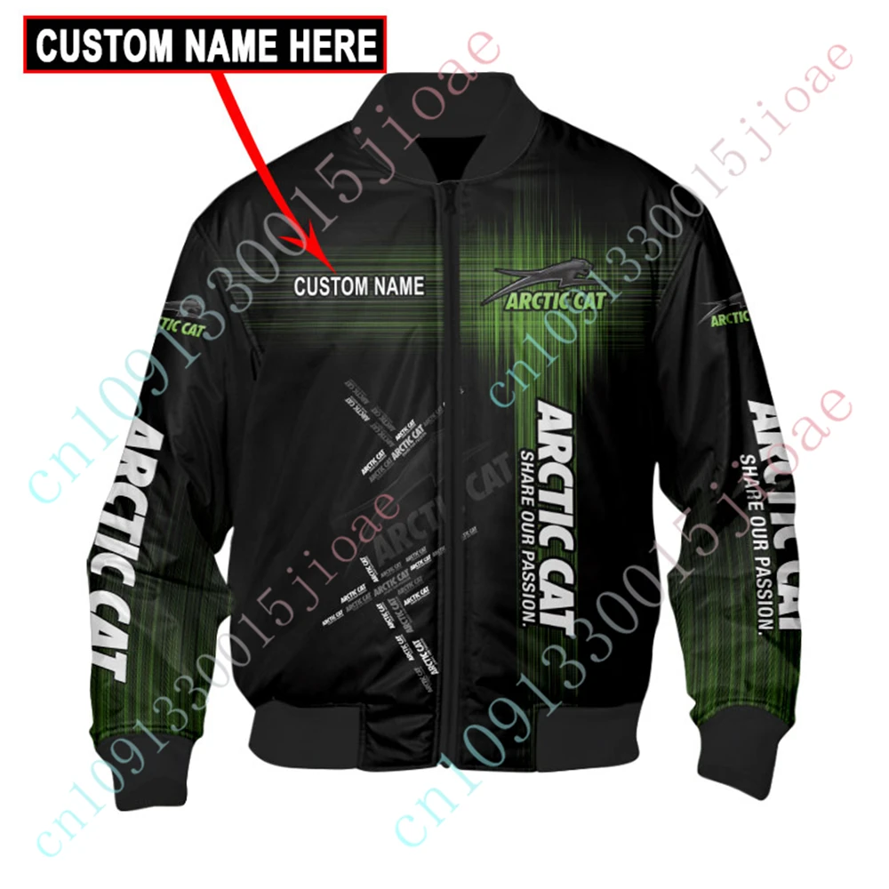 Arctic Cat Clothing Bomber Jacket Thick Coat Jackets For Men Techwear Baseball Uniform Harajuku Parkas Windbreaker Custom Logo
Arctic Cat Clothing Bomber Jacket Thick Coat Jackets For Men Techwear Baseball Uniform Harajuku Parkas Windbreaker Custom Logo