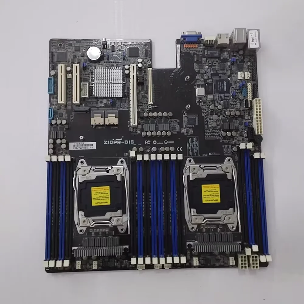 Материнская плата для двухпроцессорного сервера X99 Z10PR-D16
Материнская плата для двухпроцессорного сервера X99 Z10PR-D16