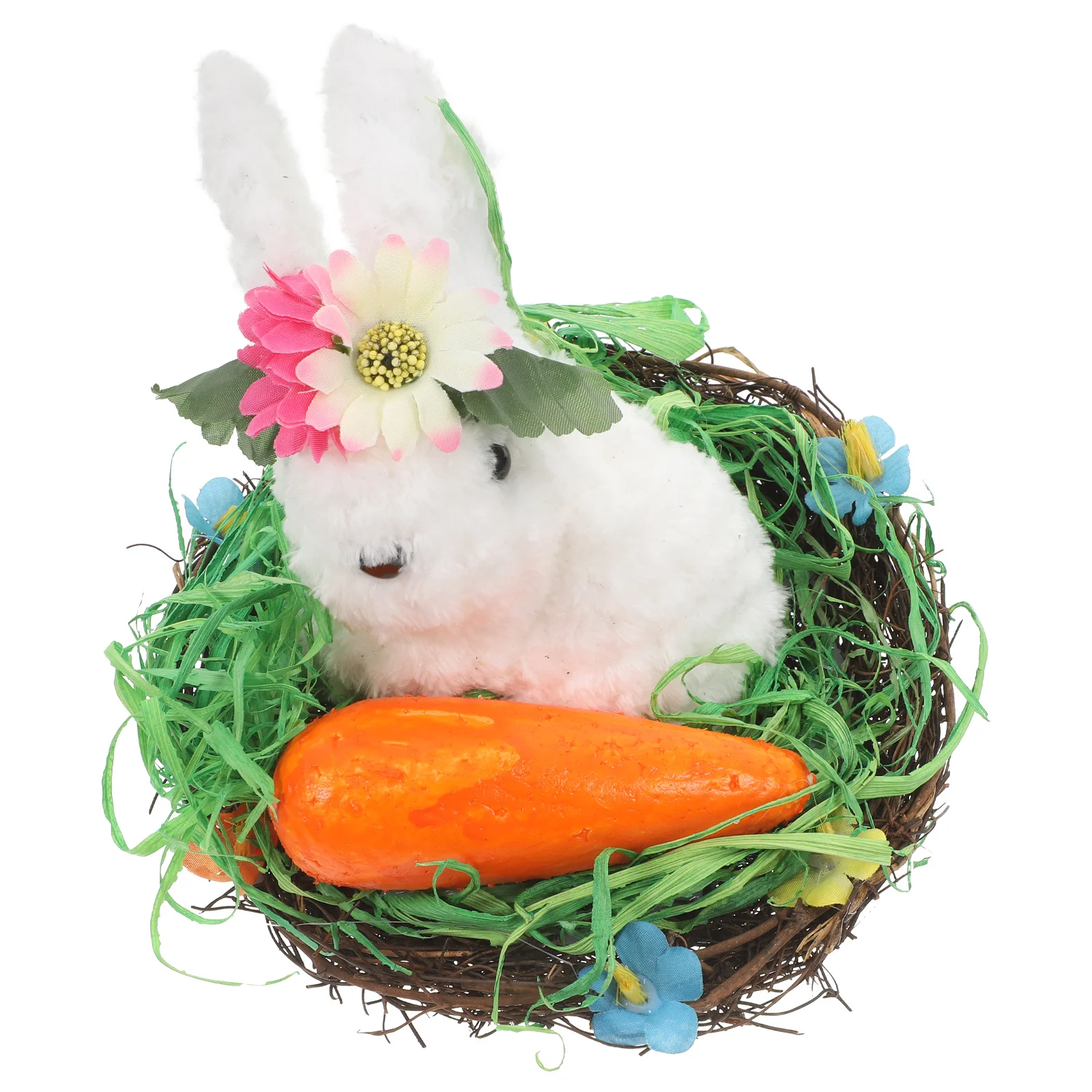 Handcrafted Easter Rabbit Ornament Natural Weave Design with Carrots Tabletop Decor for Spring Celebrations Unique Home
Handcrafted Easter Rabbit Ornament Natural Weave Design with Carrots Tabletop Decor for Spring Celebrations Unique Home