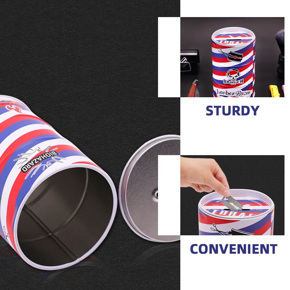 Durable Blade Disposal Box for Hair Salons 2 Pcs Metal Storage Container Safe Razor Cutter Device Hairdressing Tools Accessory
Durable Blade Disposal Box for Hair Salons 2 Pcs Metal Storage Container Safe Razor Cutter Device Hairdressing Tools Accessory