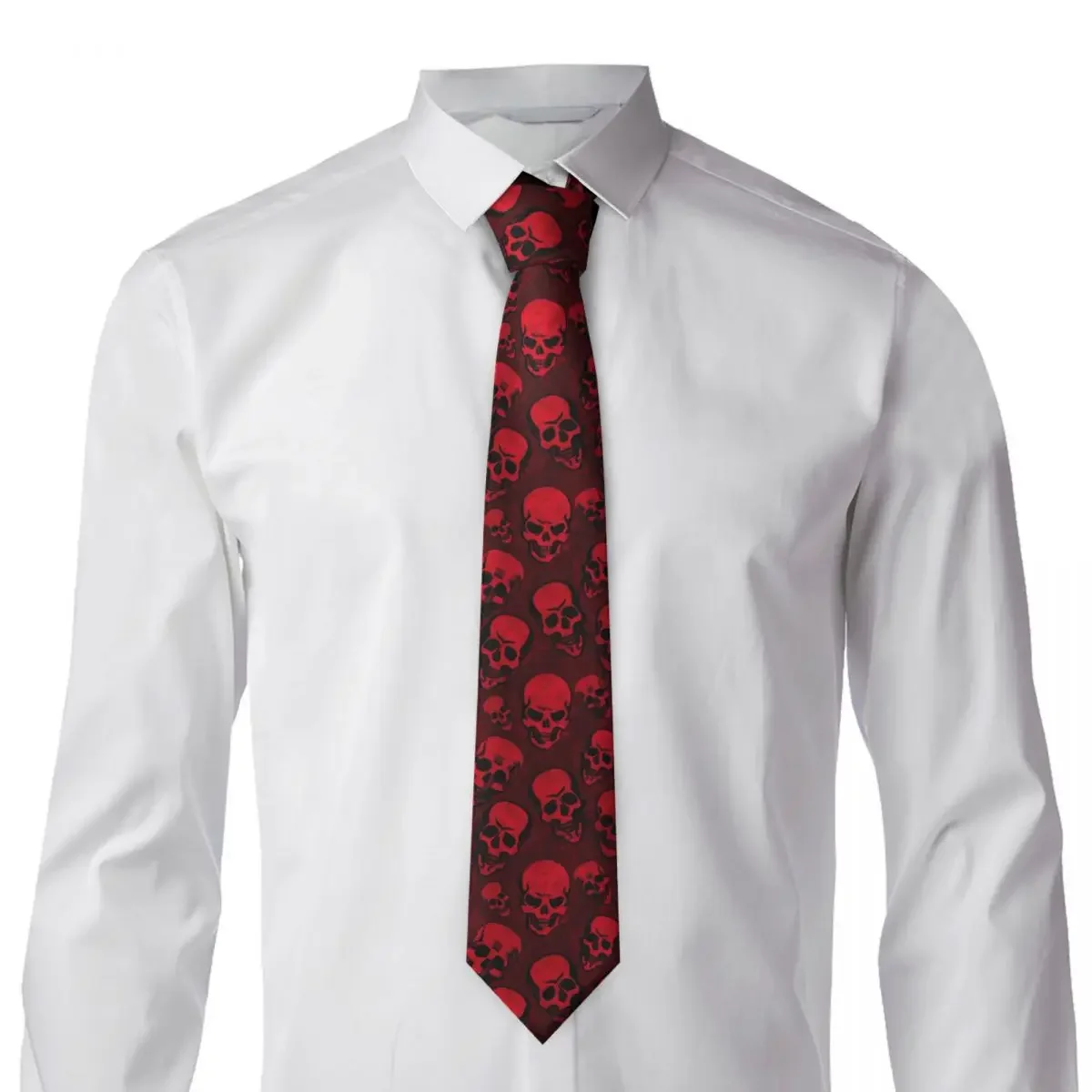 Red Skull Print Tie Cartoon Fashion Business Neck Ties Cool Fashion Neck Tie For Adult Graphic Collar Tie Necktie Birthday Gift
Red Skull Print Tie Cartoon Fashion Business Neck Ties Cool Fashion Neck Tie For Adult Graphic Collar Tie Necktie Birthday Gift