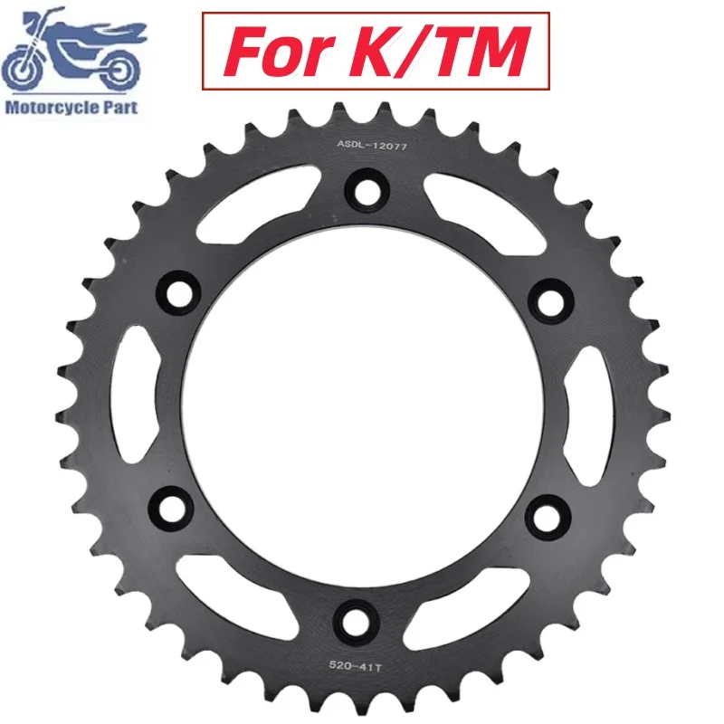 41 Teeth 520-41T Motorcycle Rear Sprocket For K/TM 790 Du/ke L 2018-2022 2023 2024 890 Du/ke GP L R CKD 2020 2021 2022 2023
41 Teeth 520-41T Motorcycle Rear Sprocket For K/TM 790 Du/ke L 2018-2022 2023 2024 890 Du/ke GP L R CKD 2020 2021 2022 2023