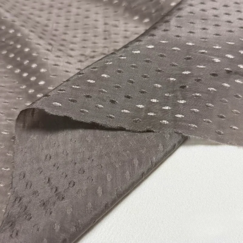 Brown Mulberry Silk Cotton Fabric Jacquard Designer Weave Skin Friendly Satin Sheen Shirt Womens Dress DIY Home Craft Material
Brown Mulberry Silk Cotton Fabric Jacquard Designer Weave Skin Friendly Satin Sheen Shirt Womens Dress DIY Home Craft Material