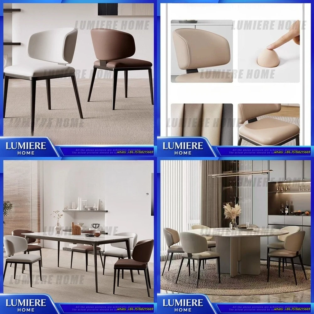 Minimalist Italian Dining Chair for Home Coffee Shop Hotel Restaurant Lounge Modern Design Comfortable Seat Furniture
Minimalist Italian Dining Chair for Home Coffee Shop Hotel Restaurant Lounge Modern Design Comfortable Seat Furniture