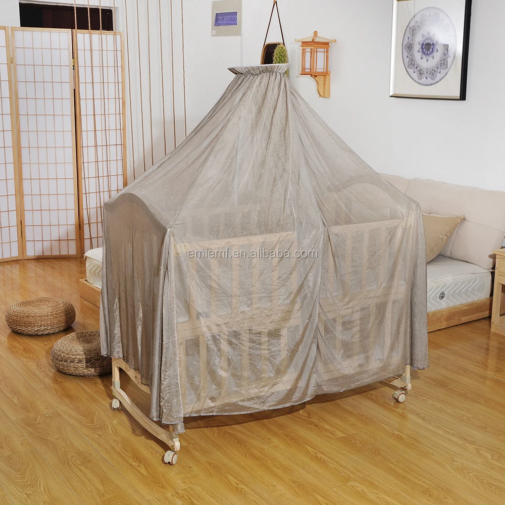 Anti Radiation Baby Bed Canopy EMF Protection Mosquito Net 30x145x720cm
Anti Radiation Baby Bed Canopy EMF Protection Mosquito Net 30x145x720cm