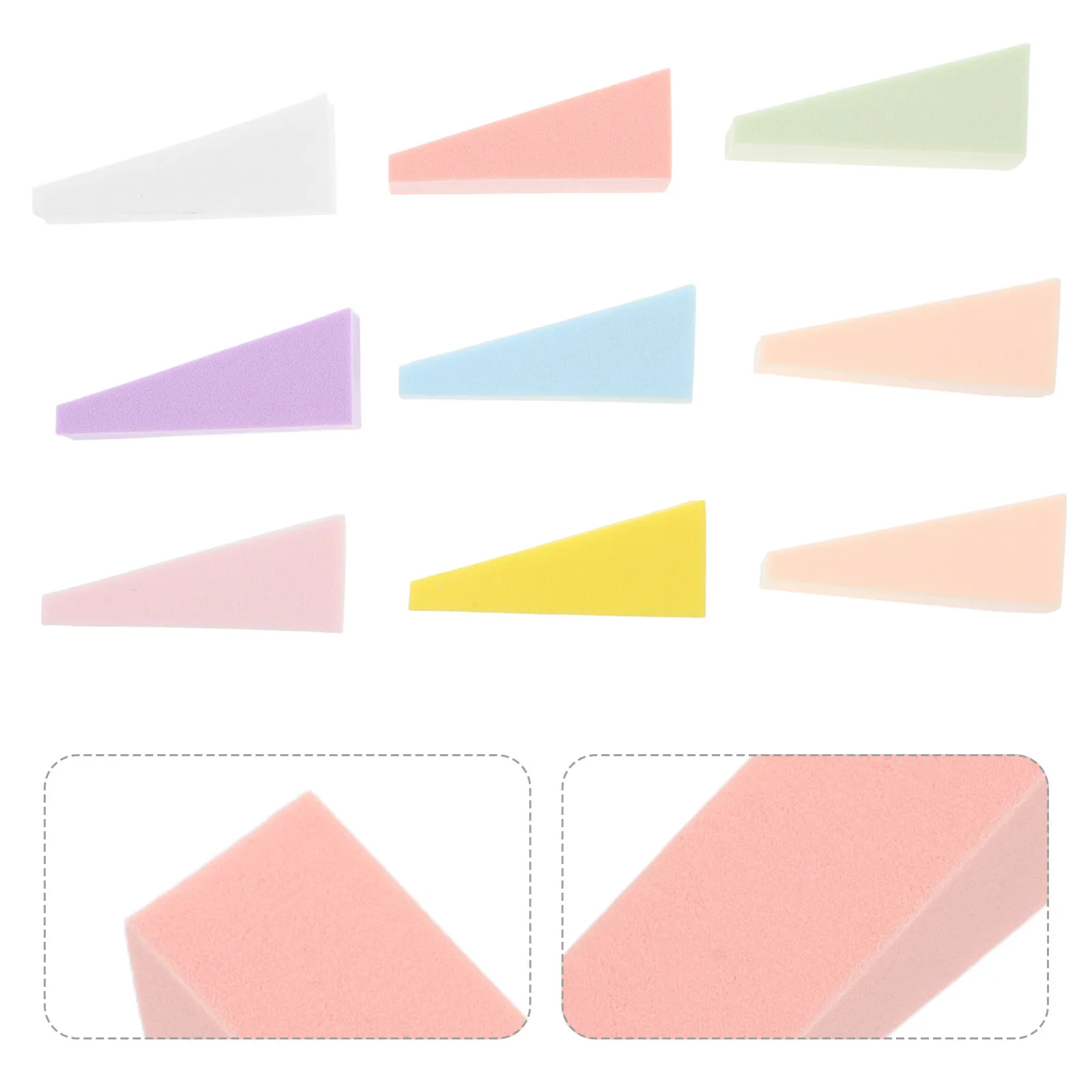 40Pcs Nail Art Sponge Blocks Multi-Sided Gradient Blending Tool for Gel Polish Manicure Blush Makeup Foundation Facial Beauty
40Pcs Nail Art Sponge Blocks Multi-Sided Gradient Blending Tool for Gel Polish Manicure Blush Makeup Foundation Facial Beauty
