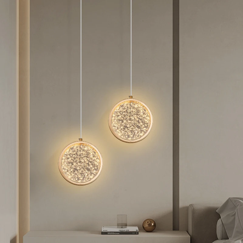 Bedroom Pendant Lighting Bedside Modern Minimalist Small Chandelier Nordic Luxury Personality Creative Tv Background Wall Dector
Bedroom Pendant Lighting Bedside Modern Minimalist Small Chandelier Nordic Luxury Personality Creative Tv Background Wall Dector