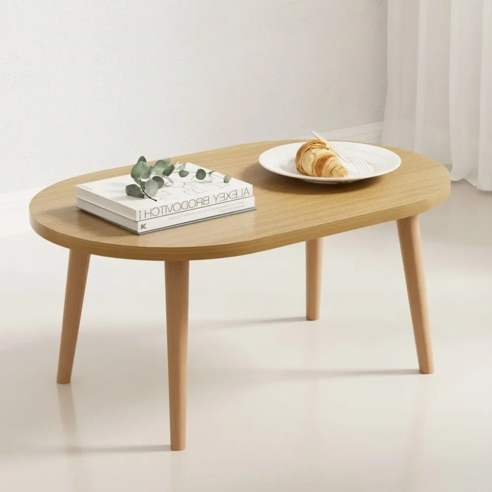 Solid Wood Oval Coffee Table with Storage, Low Floor Table for Small Spaces, Living Room & Office Furniture
Solid Wood Oval Coffee Table with Storage, Low Floor Table for Small Spaces, Living Room & Office Furniture