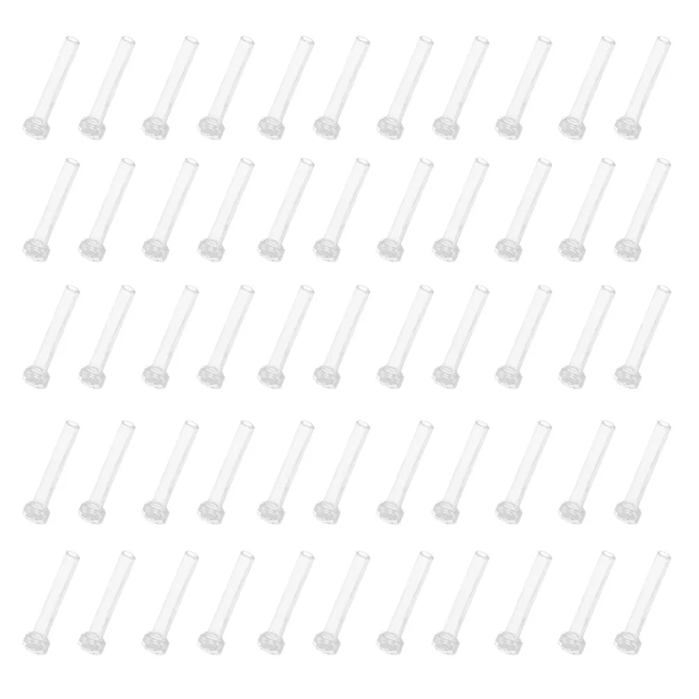 50pcs Anti-Allergic Earrings Needle Clear Plastic Ear Studs Covers Protective Piercing Protectors For Sensitive Ears Ear Safety
50pcs Anti-Allergic Earrings Needle Clear Plastic Ear Studs Covers Protective Piercing Protectors For Sensitive Ears Ear Safety
