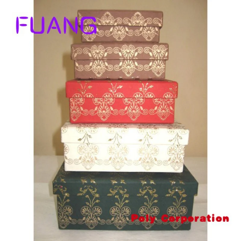 Custom Wholesale eco friendly handmade card board metallic printed paper for gifts and Christmas packaginpacking box for small
Custom Wholesale eco friendly handmade card board metallic printed paper for gifts and Christmas packaginpacking box for small