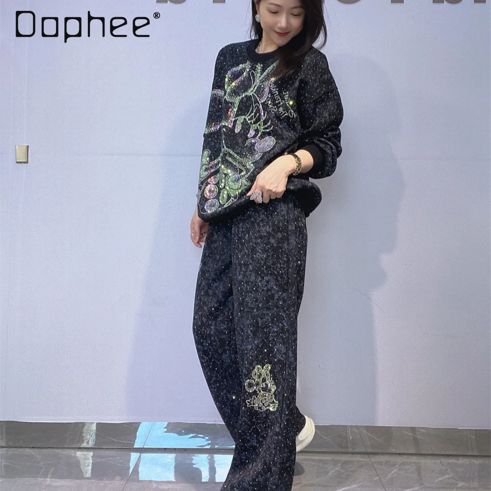 Round Neck Tie-Dye Sweatshirt Women Long Sleeve Tops 2026 New Fashion Brand Casual Sportswear Pants Two-Piece Sets
Round Neck Tie-Dye Sweatshirt Women Long Sleeve Tops 2026 New Fashion Brand Casual Sportswear Pants Two-Piece Sets