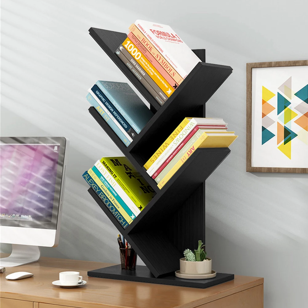 Rustic Standing Tree Bookshelf Wood Display Rack Kids Bookshelf Bookshelves for Home
Rustic Standing Tree Bookshelf Wood Display Rack Kids Bookshelf Bookshelves for Home