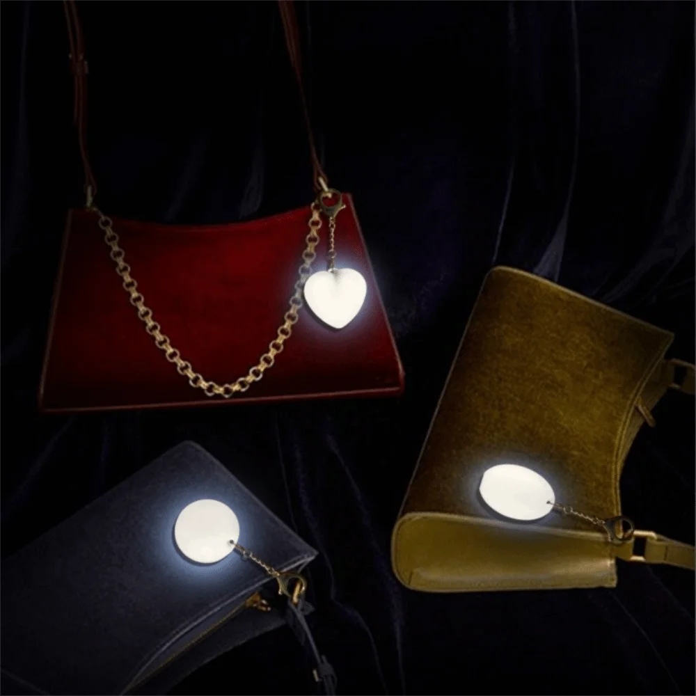 USB C Rechargeable Heart Shape Keychain Light Keychain Clip Touch Switch Automatic Sensor Handbag Light Heart Shaped LED Light
USB C Rechargeable Heart Shape Keychain Light Keychain Clip Touch Switch Automatic Sensor Handbag Light Heart Shaped LED Light