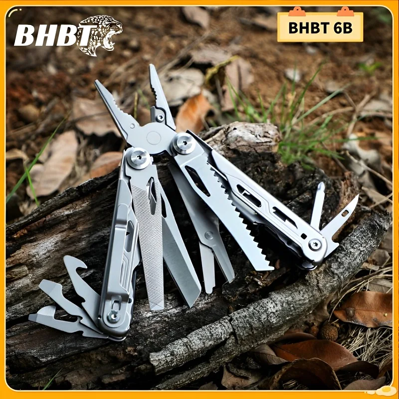 BHBT - 6B Folding Multitool Pliers Multi-functional Combination Tool Pliers Folding Scissors EDC Outdoor Equipment
BHBT - 6B Folding Multitool Pliers Multi-functional Combination Tool Pliers Folding Scissors EDC Outdoor Equipment
