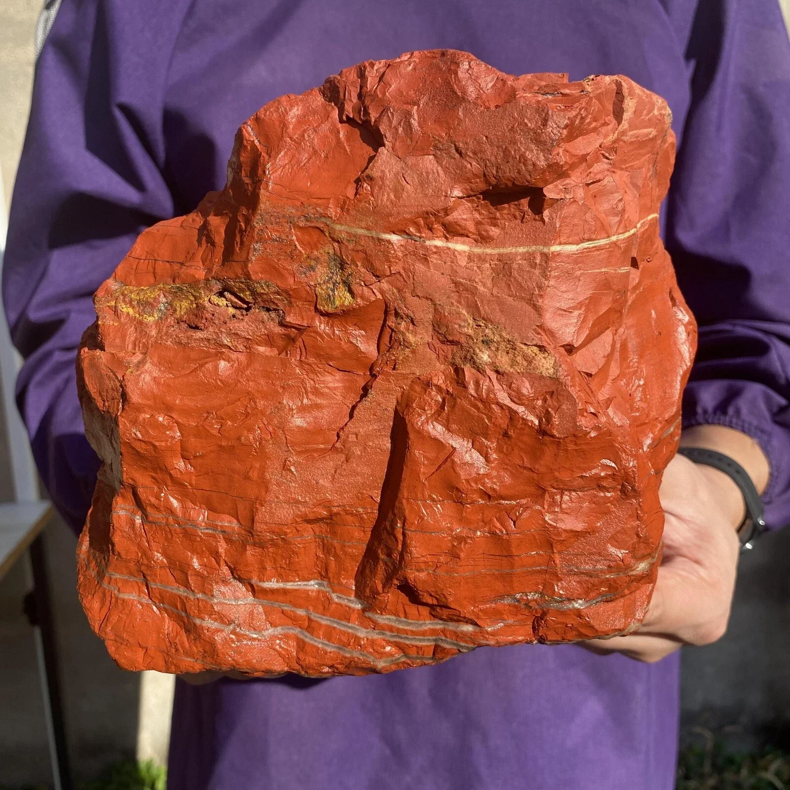 Natural Red Jasper Stone, Quartz Crystal Red Rough Ore, Mineral, Spiritual Energy, Healing Stone
Natural Red Jasper Stone, Quartz Crystal Red Rough Ore, Mineral, Spiritual Energy, Healing Stone