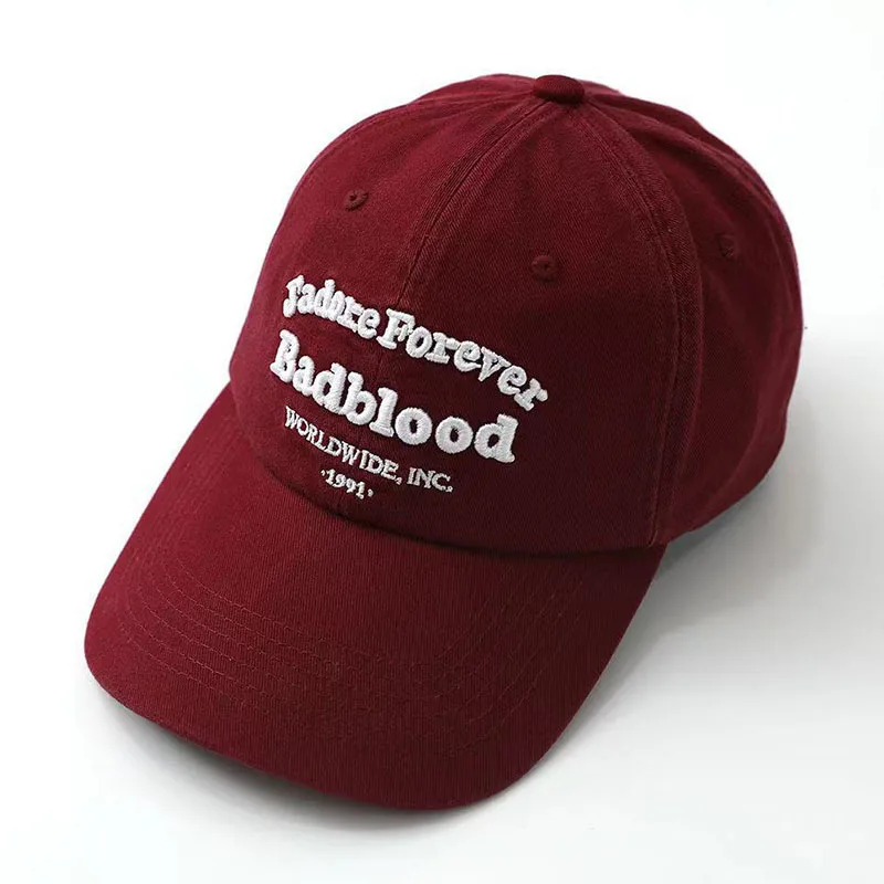 2025 Badblood baseball cap letters embroidered American retro Korean baseball cap duck tongue
2025 Badblood baseball cap letters embroidered American retro Korean baseball cap duck tongue