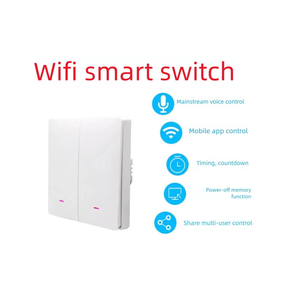 Key Press WiFi Smart Switch Single Hot/Zero Hot Version Wall Switch Decal
Key Press WiFi Smart Switch Single Hot/Zero Hot Version Wall Switch Decal