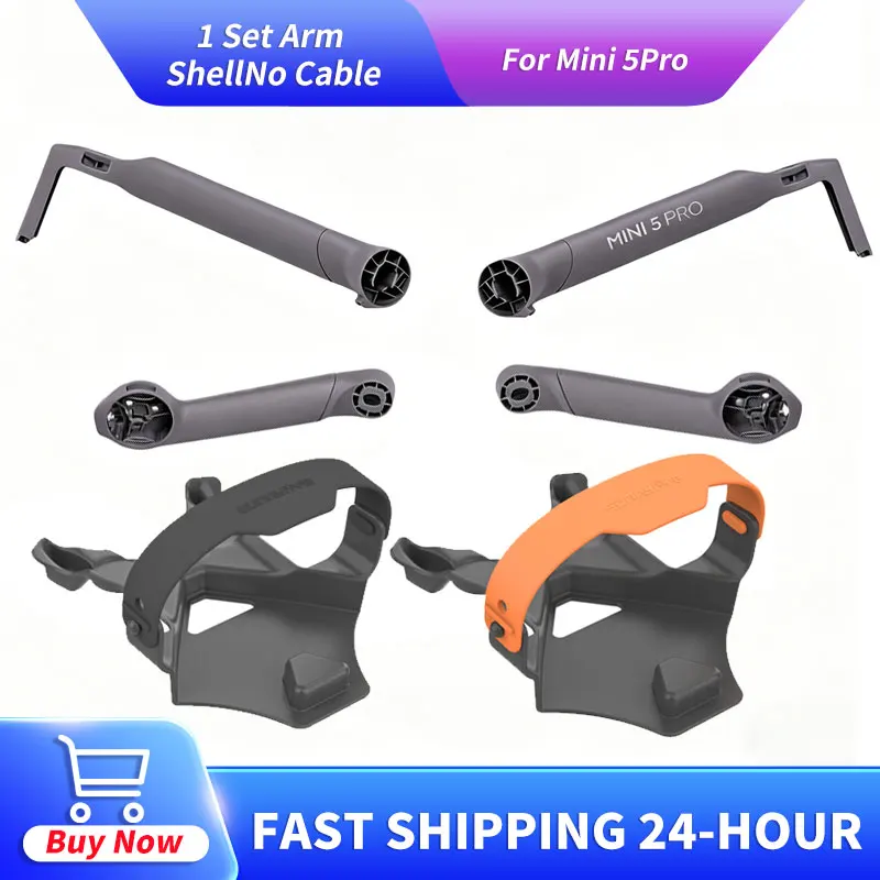 Mini 5 Pro Arm Shell Housing Without Cable Propeller Blade Fixing Strap Replacement Repair Spare Parts In Stock