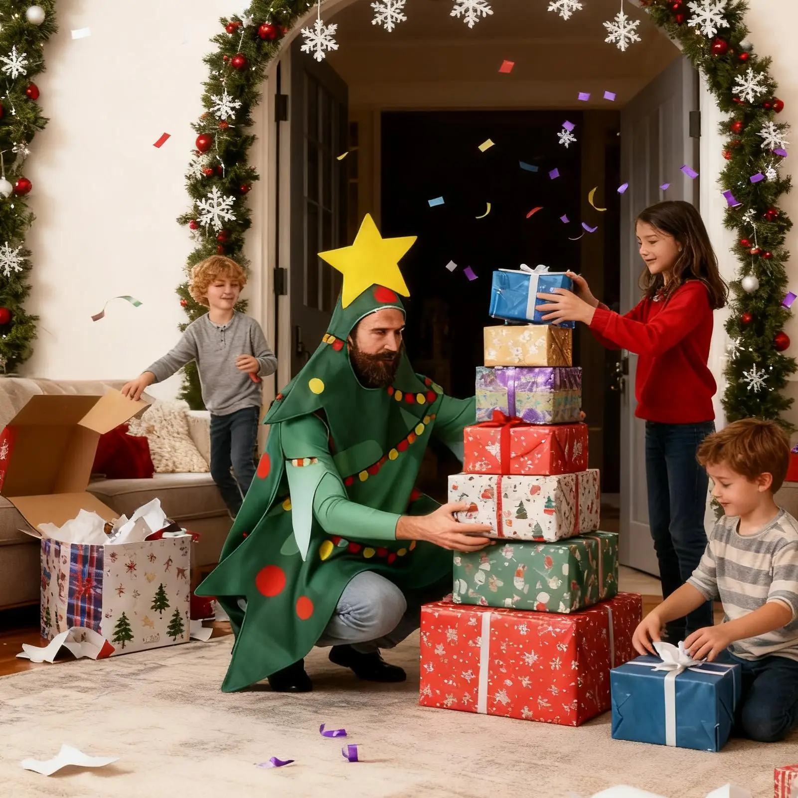 Tree Costume Suit For Christmas Attention-Grabbing Gag Joke Christmas Tree Cosplay Clothing For Adults For Stage Birthday
Tree Costume Suit For Christmas Attention-Grabbing Gag Joke Christmas Tree Cosplay Clothing For Adults For Stage Birthday