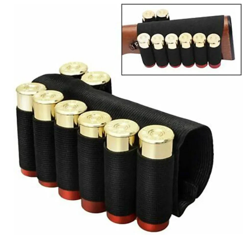 High Quality Hot New Portable Pratical Holster Outdoors Pouch 12/20 Gauge 15cm X 9cm 30g 8Round Ammo Buttstock
High Quality Hot New Portable Pratical Holster Outdoors Pouch 12/20 Gauge 15cm X 9cm 30g 8Round Ammo Buttstock