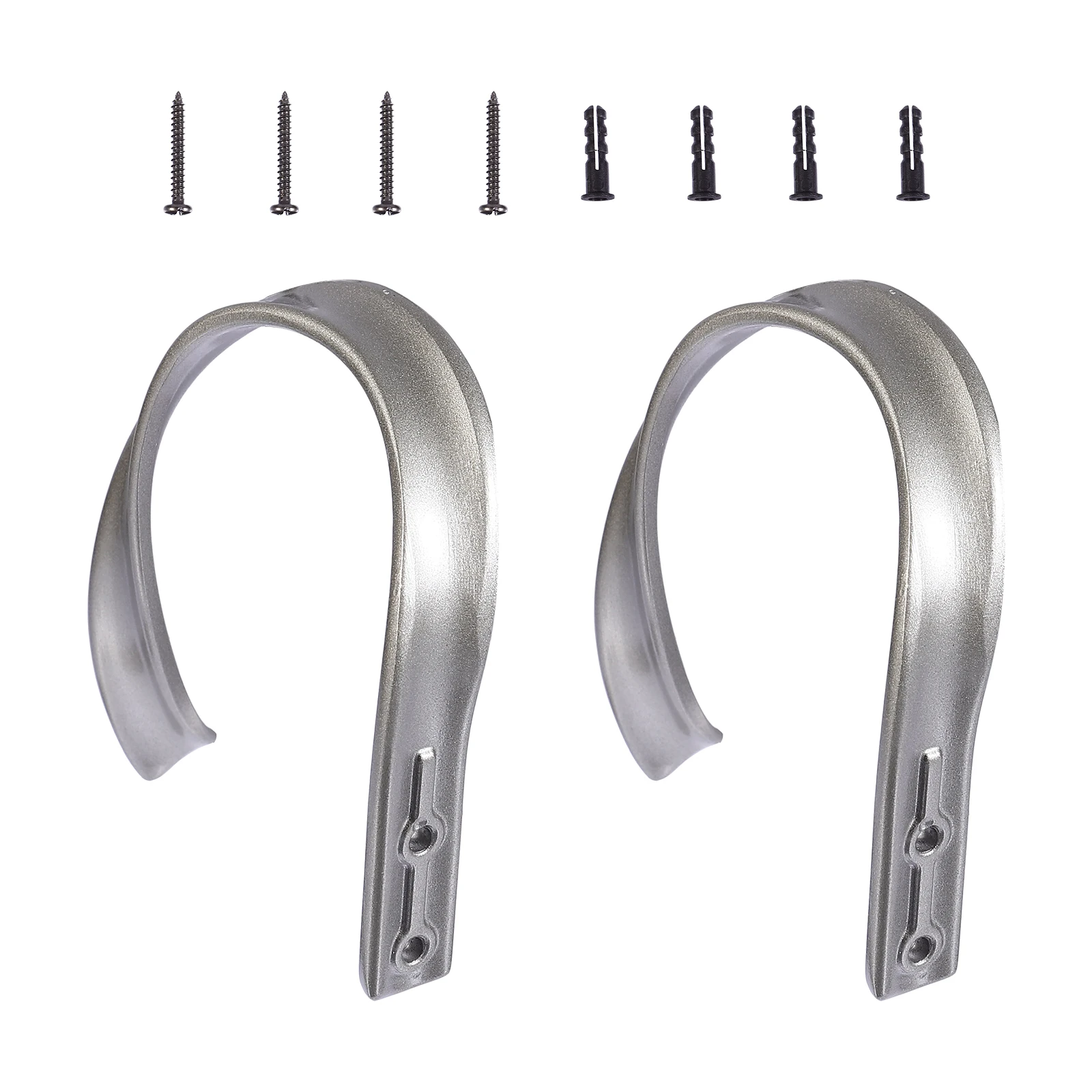 2 pcs Aluminum Alloy Curtain Hooks Rustproof Suitable Bedroom Living Room Study Hotel Practical Cord Hooks Window
2 pcs Aluminum Alloy Curtain Hooks Rustproof Suitable Bedroom Living Room Study Hotel Practical Cord Hooks Window