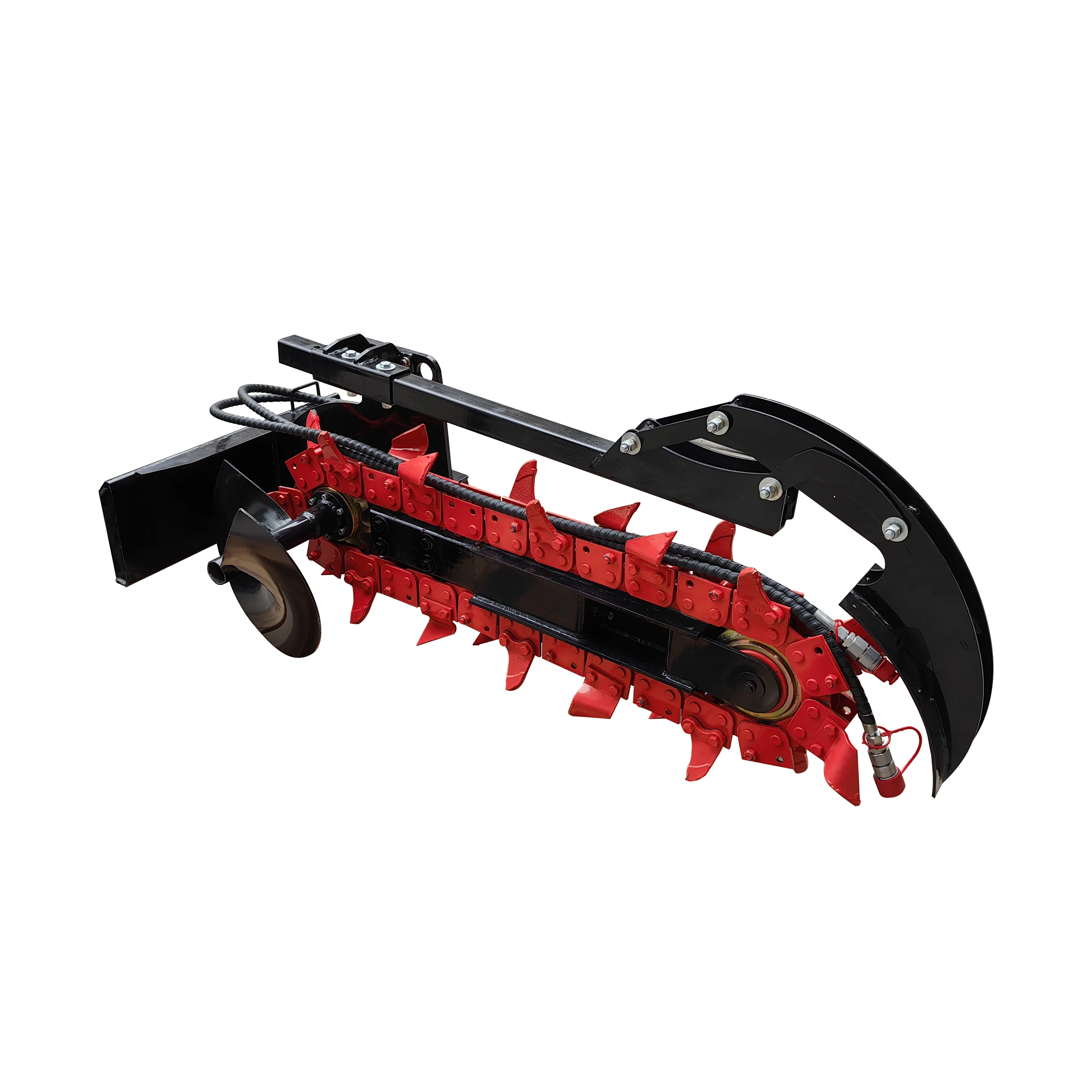 【Hot】Trencher Attachment Max Trenching Depthfor 800 mm for Mini Skid Steer Loader Track/crawler Loader Wheel Loader
【Hot】Trencher Attachment Max Trenching Depthfor 800 mm for Mini Skid Steer Loader Track/crawler Loader Wheel Loader