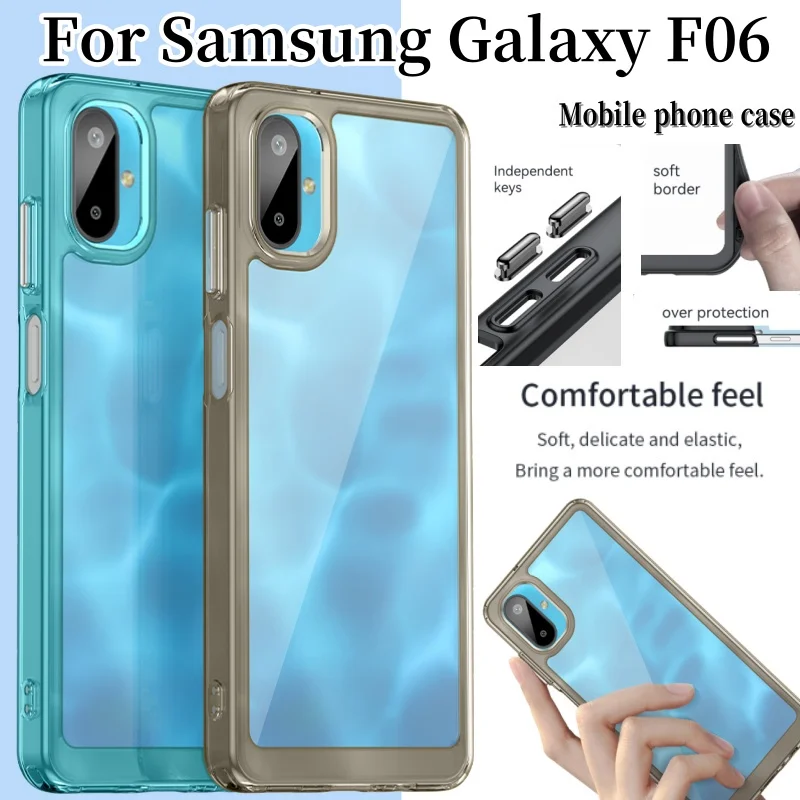 For Samsung Galaxy F06 Case for Samsung Galaxy F06 Cover Shell Bumper Capa Para Shockproof Silicon Back Case For Samsung F06
For Samsung Galaxy F06 Case for Samsung Galaxy F06 Cover Shell Bumper Capa Para Shockproof Silicon Back Case For Samsung F06