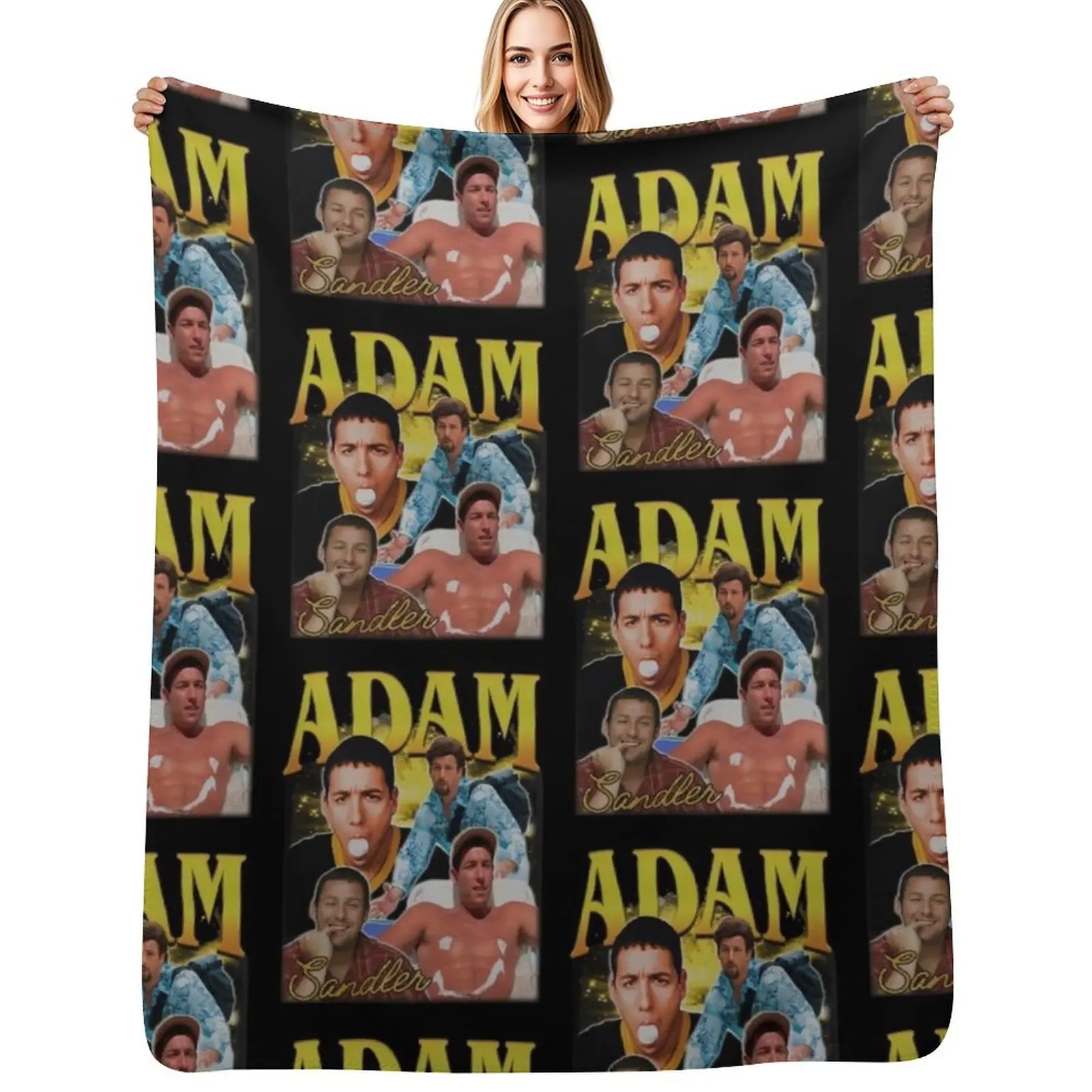 Adam Sandler 90s Throw Blanket Thin Soft Blanket for Summer Night Sleeping
Adam Sandler 90s Throw Blanket Thin Soft Blanket for Summer Night Sleeping