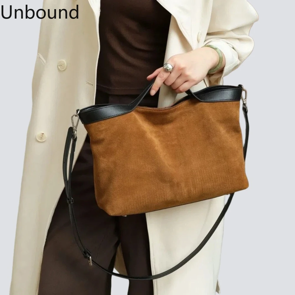 Womens Suede Matte Leather Tote Bag Large Capacity Shoulder Handbag Crossbody Commuter Fashion Minimalist Chic Luxury Bag New
Womens Suede Matte Leather Tote Bag Large Capacity Shoulder Handbag Crossbody Commuter Fashion Minimalist Chic Luxury Bag New