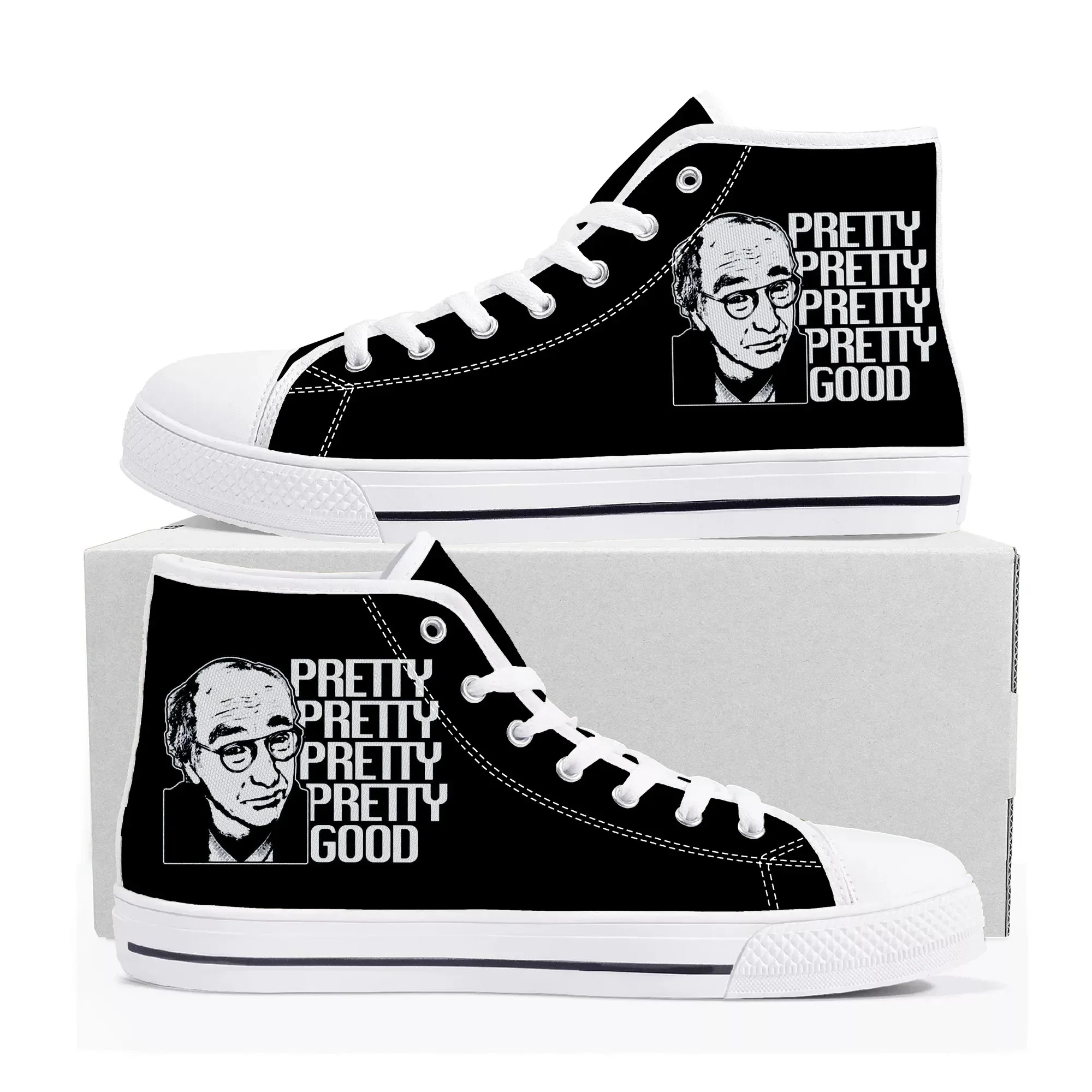 Curb Your Enthusiasm High Top Sneakers Mens Womens Teenager High Quality Larry David Canvas Sneaker Casual Shoe Customize Shoes
Curb Your Enthusiasm High Top Sneakers Mens Womens Teenager High Quality Larry David Canvas Sneaker Casual Shoe Customize Shoes
