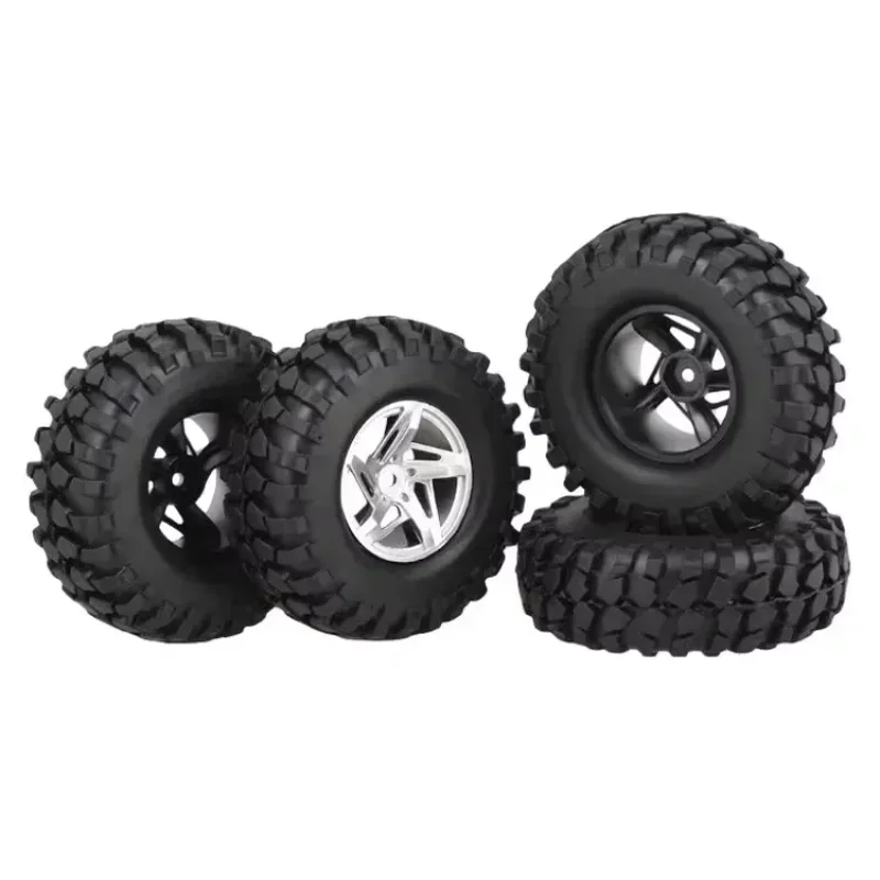 4pcs 1.9 inch RC Crawler car tires tyres with Aluminium alloy wheel hub fit for Axial SCX10 96mm
4pcs 1.9 inch RC Crawler car tires tyres with Aluminium alloy wheel hub fit for Axial SCX10 96mm