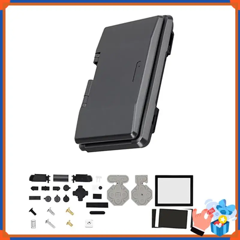 Compact Housing Shell Accessories Fornintend DS NDS Game Console Full Set Accessories Black
Compact Housing Shell Accessories Fornintend DS NDS Game Console Full Set Accessories Black