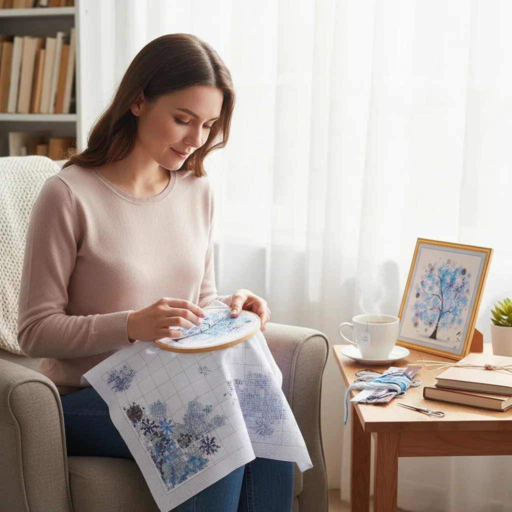 Four Seasons Money Tree Cross Stitch Four Panel Art Spring Summer Autumn Winter Printed Decorative Painting
Four Seasons Money Tree Cross Stitch Four Panel Art Spring Summer Autumn Winter Printed Decorative Painting