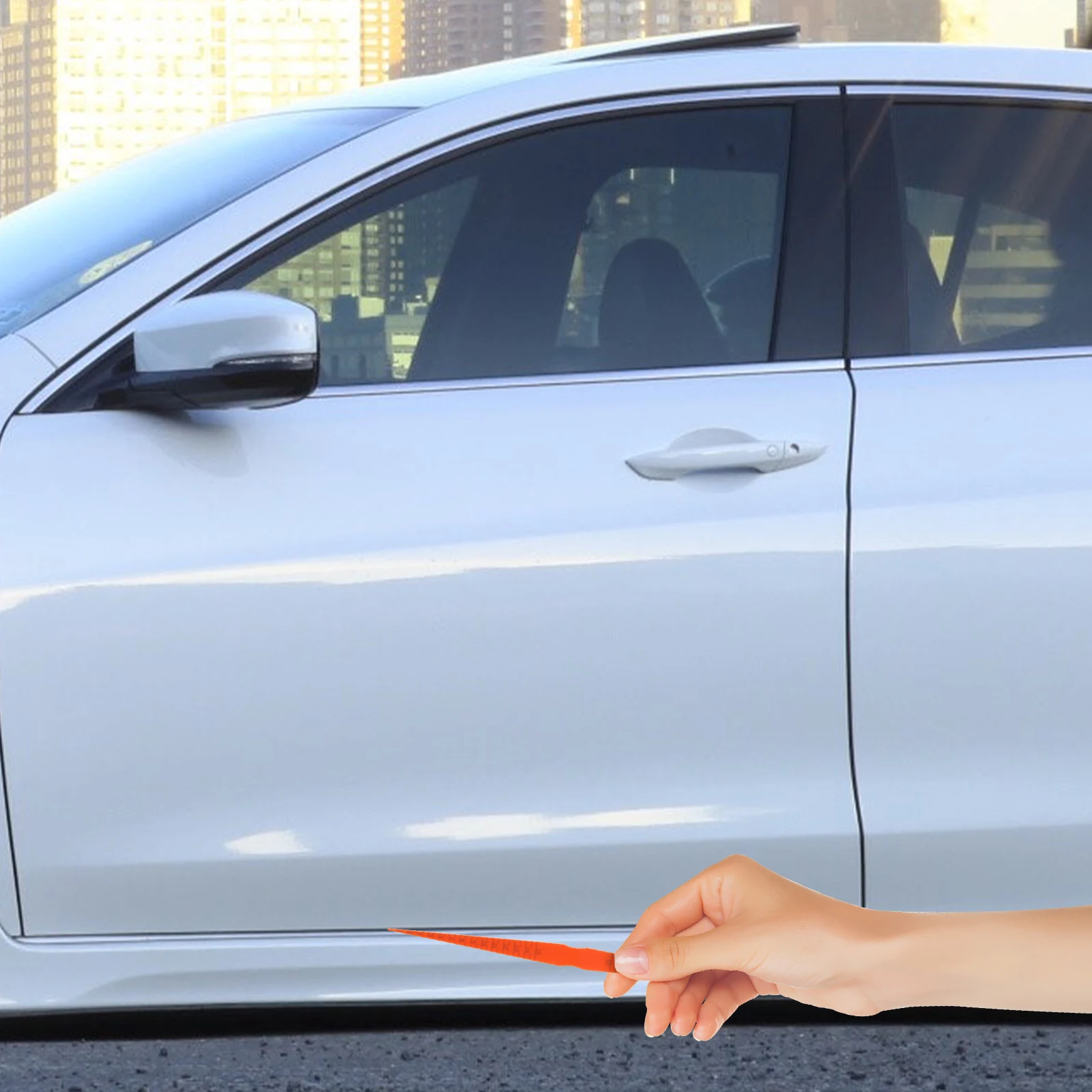 3Pcs Car Body Gap Taper Gauge Composite Thickness Measuring Tool Valve Thickness Inspection Gap Width Gauge Width Measuring Tool
3Pcs Car Body Gap Taper Gauge Composite Thickness Measuring Tool Valve Thickness Inspection Gap Width Gauge Width Measuring Tool