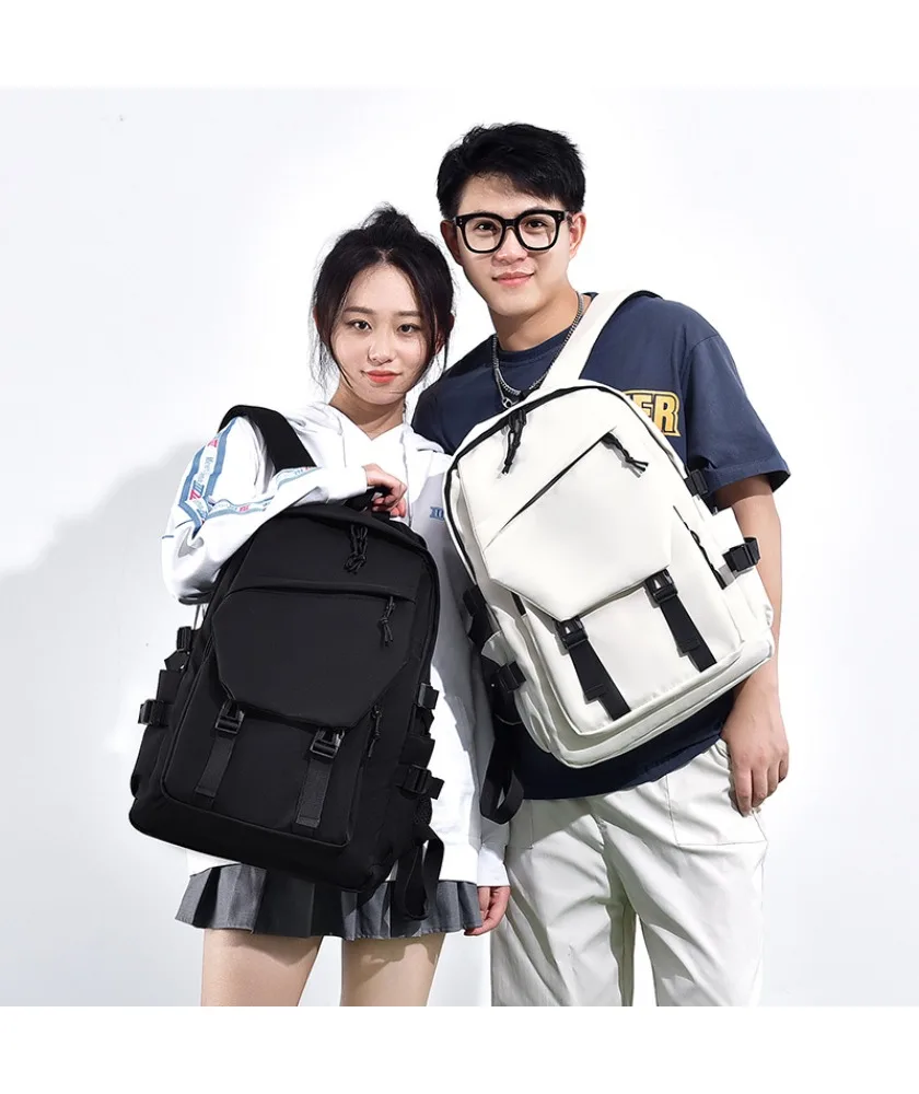 Backpack Women's Trend Backpack Couple Backpack Junior High School Student College Student Design Sense School Bag Large Capacit
Backpack Women's Trend Backpack Couple Backpack Junior High School Student College Student Design Sense School Bag Large Capacit