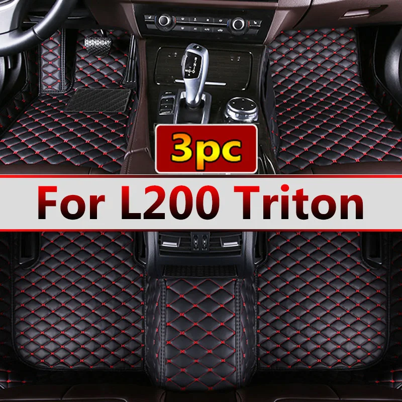 Custom Made Leather Car Floor Mats For Mitsubishi L200 Triton 2016 2017 2018 2019 2020 2021 Carpets Rugs Foot Pads Accessories
Custom Made Leather Car Floor Mats For Mitsubishi L200 Triton 2016 2017 2018 2019 2020 2021 Carpets Rugs Foot Pads Accessories