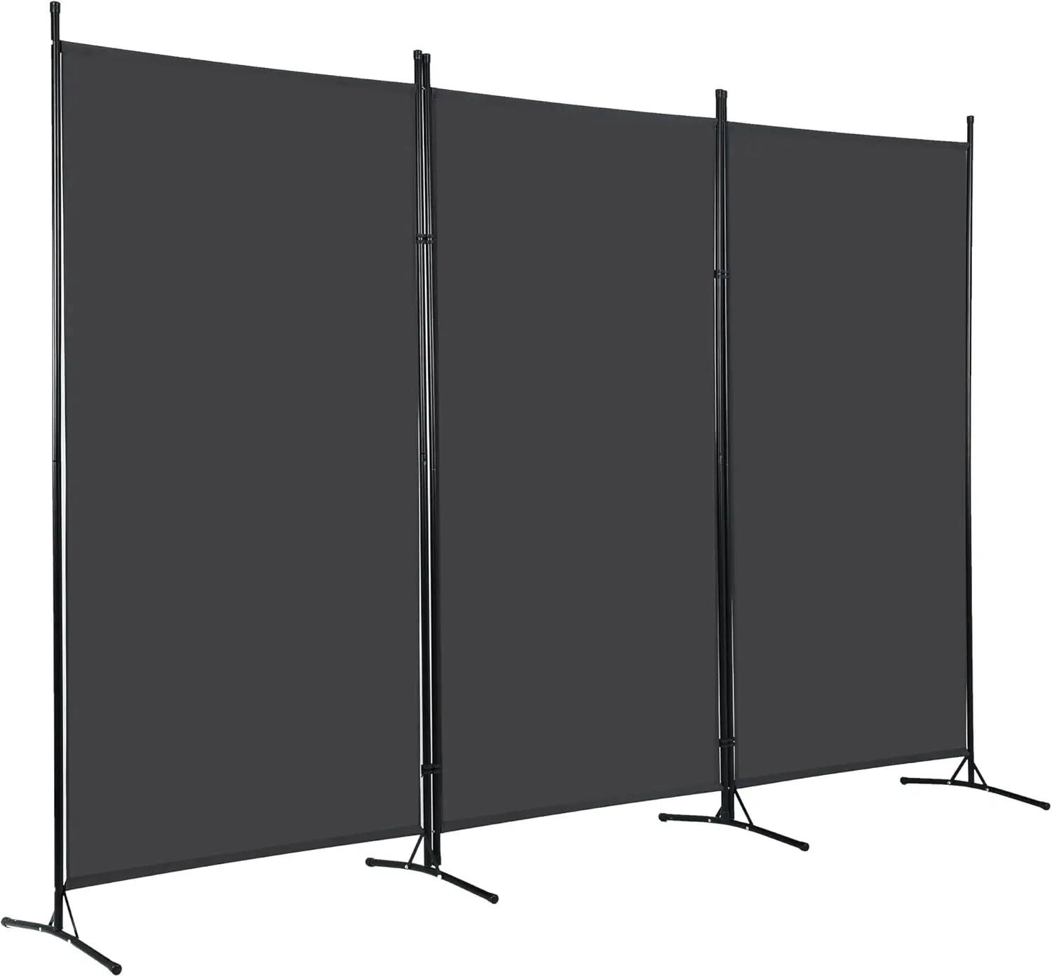 3-Panel Room Divider Privacy Screen, 6FT Portable Folding Partition with Metal Frame (102" W x 70" H) for Office/Home Us
3-Panel Room Divider Privacy Screen, 6FT Portable Folding Partition with Metal Frame (102" W x 70" H) for Office/Home Us