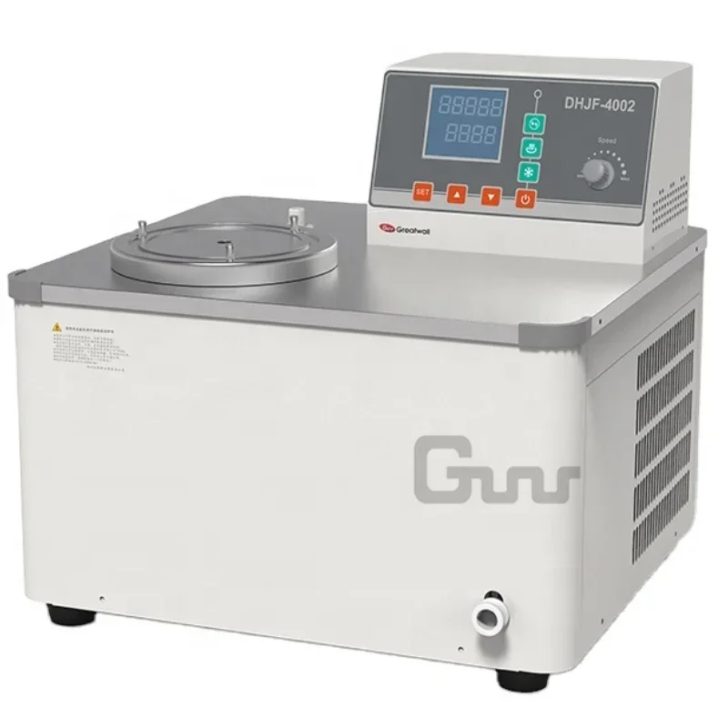 The laboratory constant temperature equipment DHJF-4002 high and low temperature constant temperature stirring reaction tank is
The laboratory constant temperature equipment DHJF-4002 high and low temperature constant temperature stirring reaction tank is