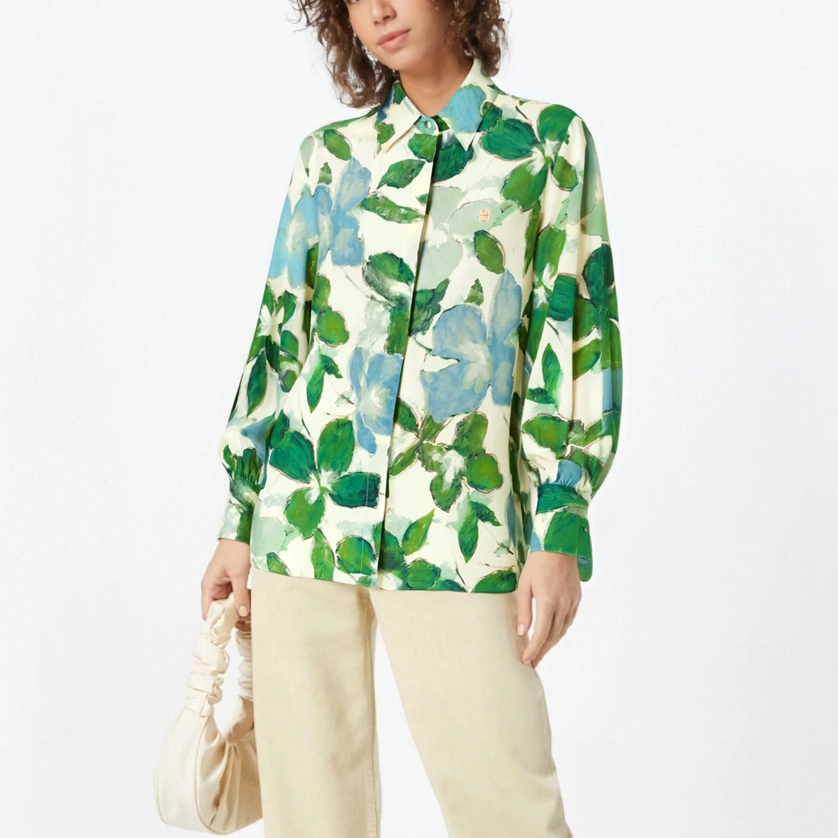 Повседневные новые женские рубашки, элегантные топы, однобортные рубашки с рукавами-фонариками, модные офисные женские рубашки с длинными рукавами 
Повседневные новые женские рубашки, элегантные топы, однобортные рубашки с рукавами-фонариками, модные офисные женские рубашки с длинными рукавами