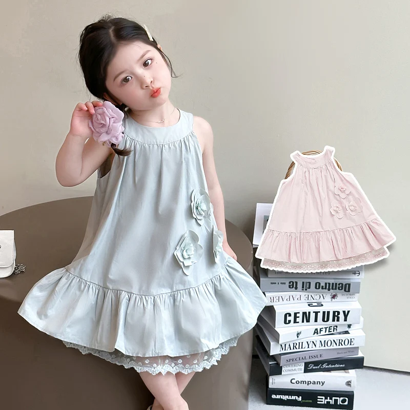 Baby Girls Dresses Sweetheart Hanging Neck Skirt Child Summer Floral Sleeveless Dresses Toddler Girls Casual Outfit Size 2-9Y
Baby Girls Dresses Sweetheart Hanging Neck Skirt Child Summer Floral Sleeveless Dresses Toddler Girls Casual Outfit Size 2-9Y