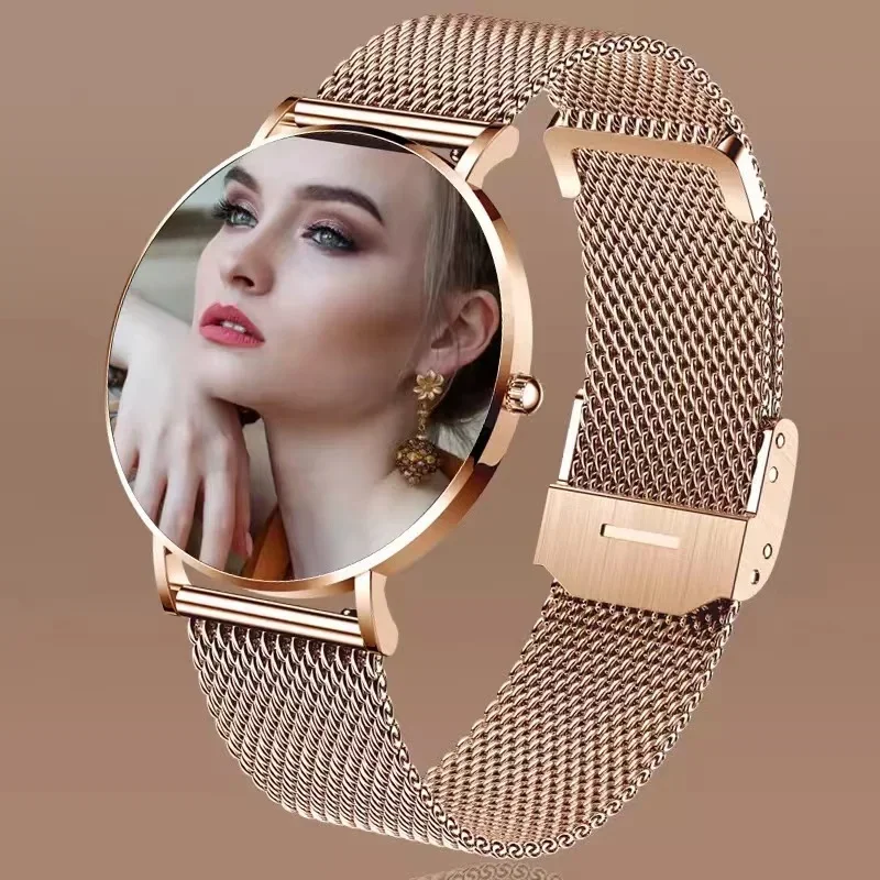 New Ultra Thin Smart Watch Women 1.36" AMOLED 360*360 HD Pixel Display Always Show Time Call Reminder Smartwatch Ladies
New Ultra Thin Smart Watch Women 1.36" AMOLED 360*360 HD Pixel Display Always Show Time Call Reminder Smartwatch Ladies