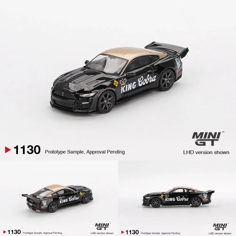 Предпродажа MINIGT 1/64, литая под давлением модель автомобиля Shelby GT500 Dragon Snake Concept, черный/золотой, черный, золотой, блистерная упаковка, высокая производительность
Предпродажа MINIGT 1/64, литая под давлением модель автомобиля Shelby GT500 Dragon Snake Concept, черный/золотой, черный, золотой, блистерная упаковка, высокая производительность