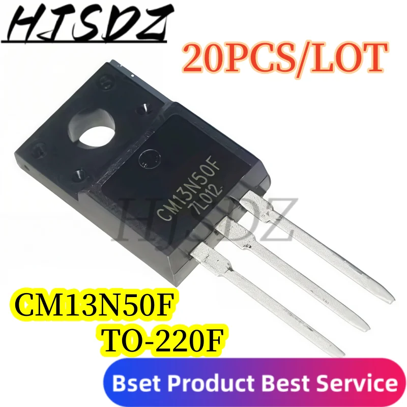 【20PCS/LOT】CM13N50F 13A/500V 13N50F TO-220F Spot shipment
【20PCS/LOT】CM13N50F 13A/500V 13N50F TO-220F Spot shipment